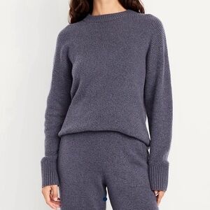 SoSoft Crewneck Sweater in a grey blue